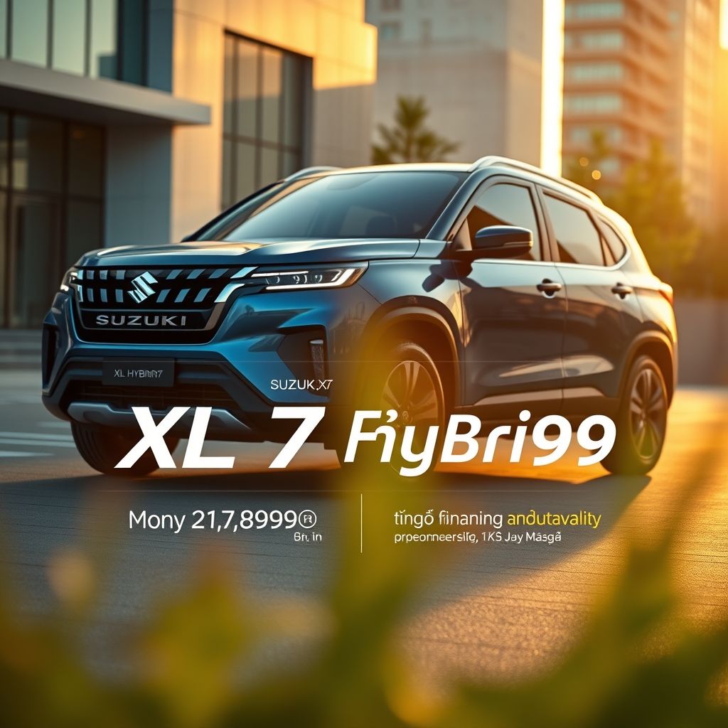 ใหม่ New Suzuki XL7 Hybrid 2025-2026 ราคา ซูซูกิ XL7 ไฮบริด ตารางผ่อน-ดาวน์